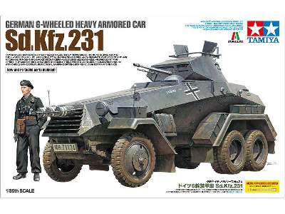 Sd.Kfz.231 - ciężki niemiecki samochód pancerny - zdjęcie 2