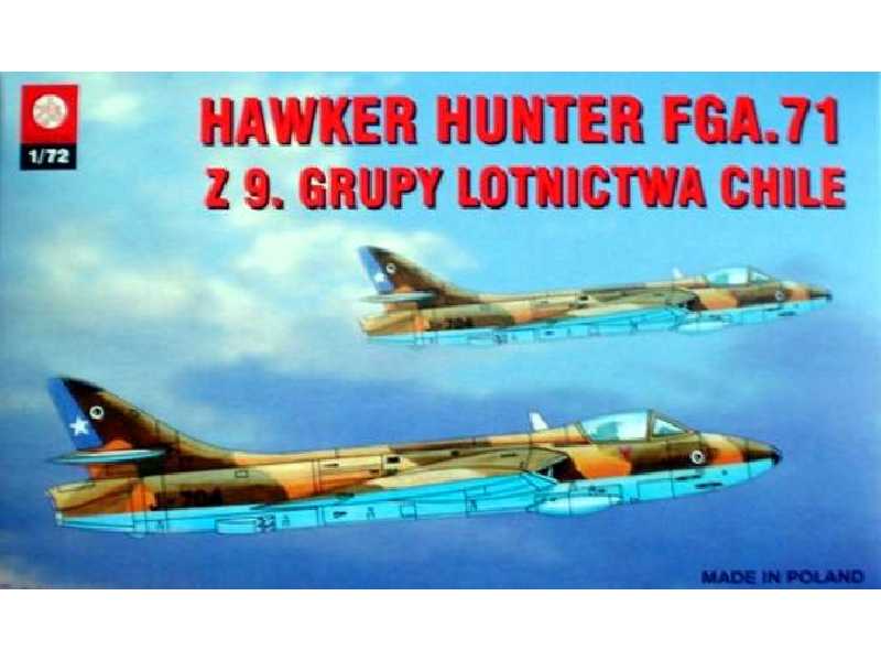 Myśliwiec Hawker Hunter FGA.71 (Chile) - zdjęcie 1 Myśliwiec Hawker Hunter FGA.71 (Chile) - zdjęcie 1