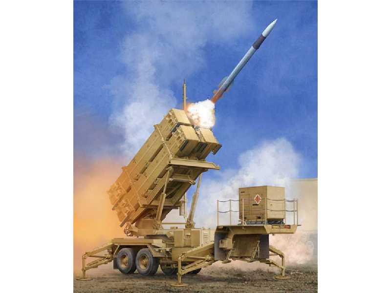 Wyrzutnia rakiet M901- MIM-104F System Patriot (PAC-3) - zdjęcie 1 Wyrzutnia rakiet M901- MIM-104F System Patriot (PAC-3) - zdjęcie 1