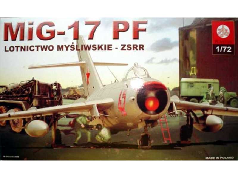 Myśliwiec Mig-17 PF (Lotnictwo myśliwskie ZSRR) - zdjęcie 1 Myśliwiec Mig-17 PF (Lotnictwo myśliwskie ZSRR) - zdjęcie 1