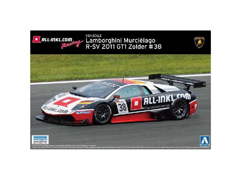 Lamborghini Murcielago R-sv 2011 Fia-gt1 Zold - zdjęcie 1 Lamborghini Murcielago R-sv 2011 Fia-gt1 Zold - zdjęcie 1