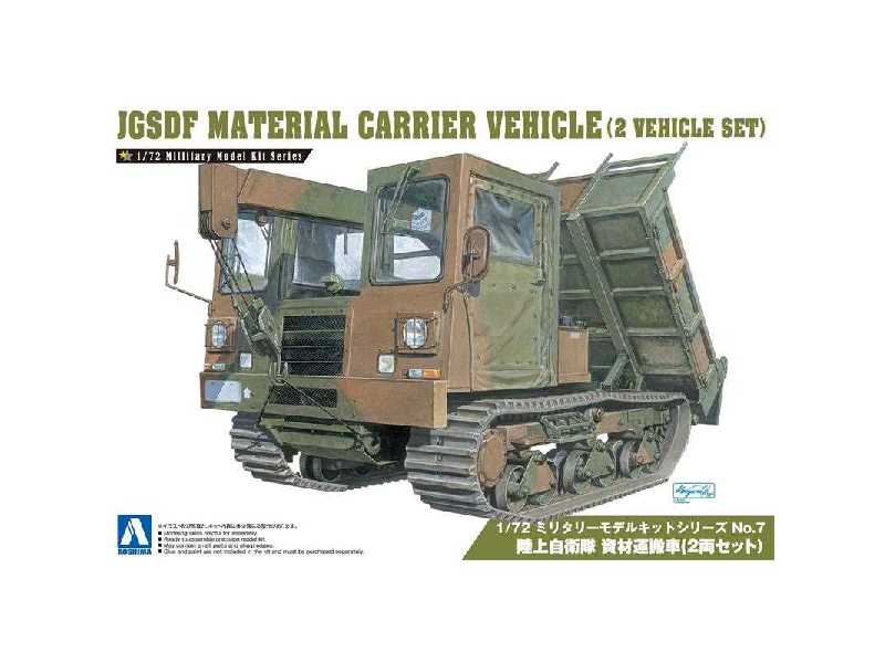 JGSDF Material Carrier Vehicle-2 Vehicle Set - zdjęcie 1 JGSDF Material Carrier Vehicle-2 Vehicle Set - zdjęcie 1