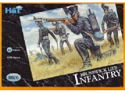 Figurki Napoleonic Brunswick Leib Infantry - zdjęcie 1