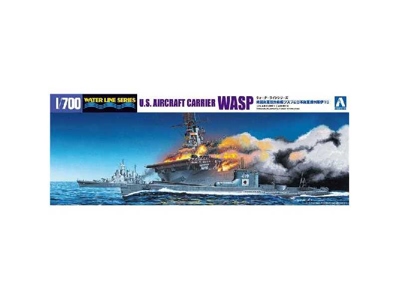 U.S.S Aircraft Wasp & Japoński Submarine I 19 - zdjęcie 1 U.S.S Aircraft Wasp & Japoński Submarine I 19 - zdjęcie 1