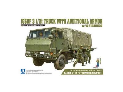 JGSDF 3 1/2t Truck Additional Armor 4 Figures - zdjęcie 1