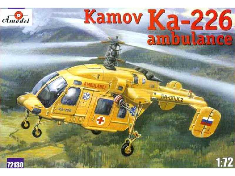 Rosyjski śmigłowiec Kamow Ka-226 Ambulans - zdjęcie 1 Rosyjski śmigłowiec Kamow Ka-226 Ambulans - zdjęcie 1