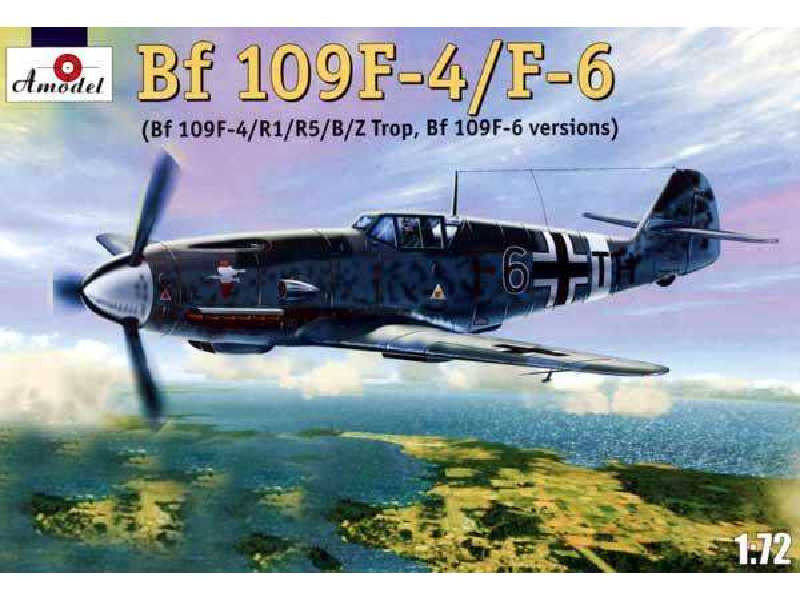 Myśliwiec Messerschmitt Bf-109F-4/F-6 - zdjęcie 1 Myśliwiec Messerschmitt Bf-109F-4/F-6 - zdjęcie 1