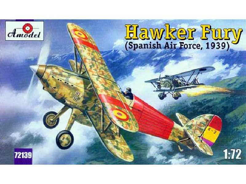 Hawker Fury - Hiszpania 1939 - zdjęcie 1 Hawker Fury - Hiszpania 1939 - zdjęcie 1