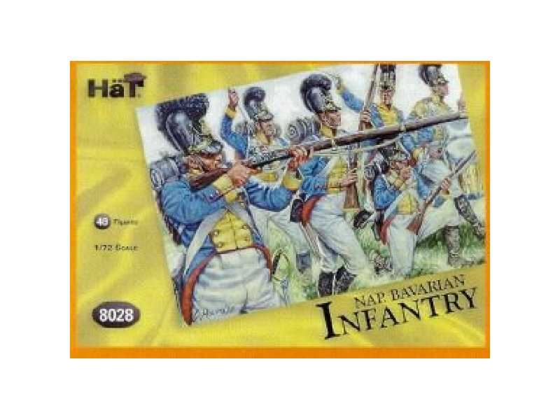 Figurki Napoleonic Bavarian Infantry - zdjęcie 1