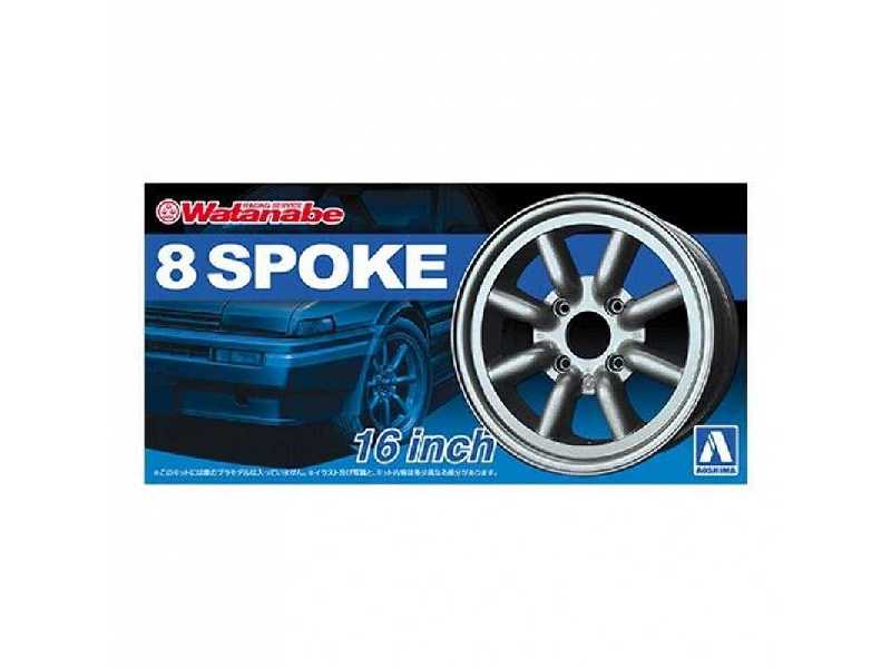 Felgi + Opony Rs Watanabe 8spoke 16cali - zdjęcie 1 Felgi + Opony Rs Watanabe 8spoke 16cali - zdjęcie 1