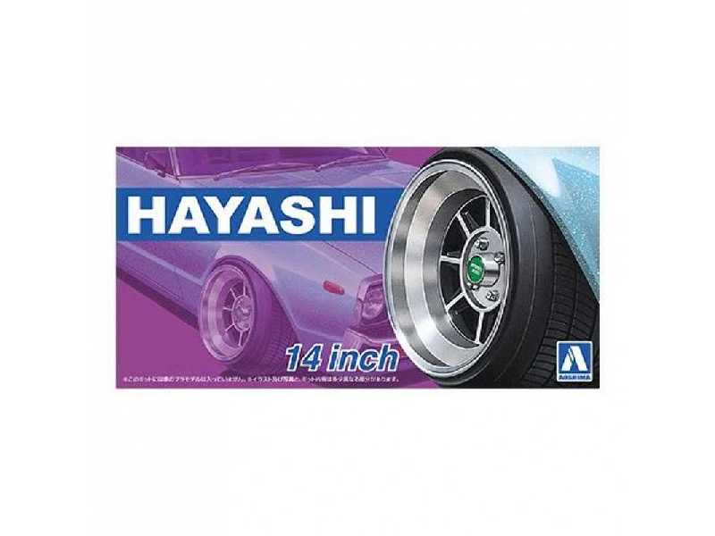 Felgi + Opony Hayashi 14cali - zdjęcie 1 Felgi + Opony Hayashi 14cali - zdjęcie 1