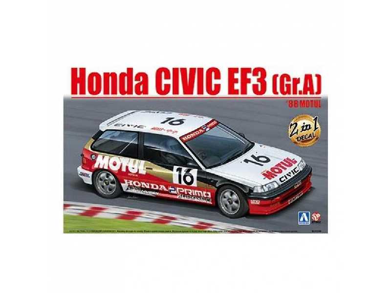 Honda Civic Ef3 Gr.A '88 Motul - zdjęcie 1 Honda Civic Ef3 Gr.A '88 Motul - zdjęcie 1
