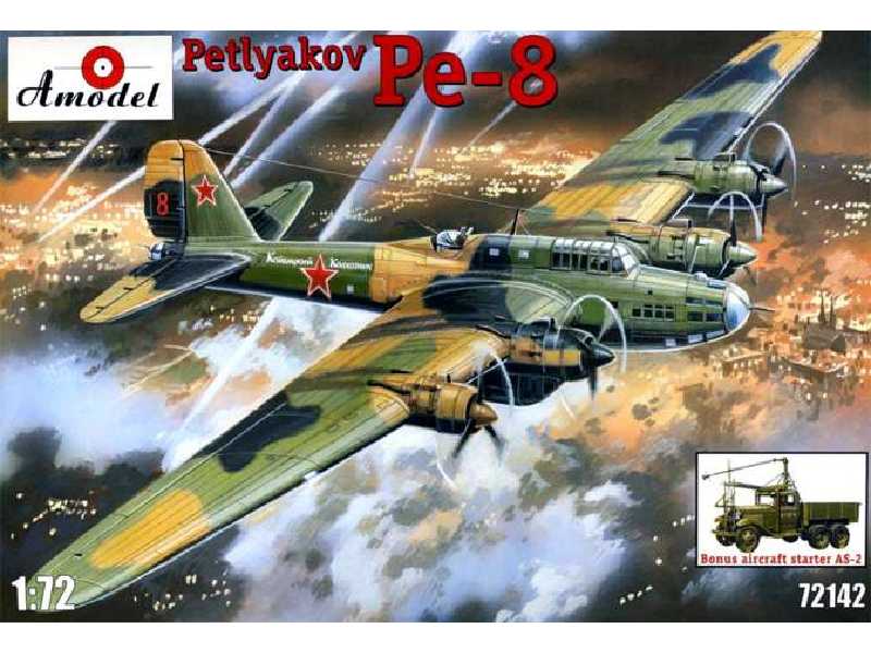 Bombowiec Petlakow Pe-8 - zdjęcie 1 Bombowiec Petlakow Pe-8 - zdjęcie 1