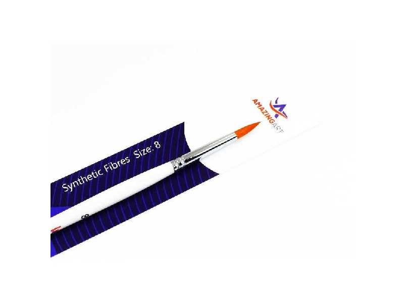 Pędzel synetyczny High Finish Syntetyczny 8 - zdjęcie 1 Pędzel synetyczny High Finish Syntetyczny 8 - zdjęcie 1