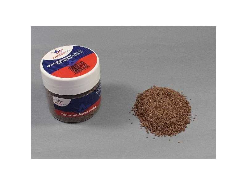 Żwir Jasny Brąz / Gravel Bright Brown Drobny 200g - zdjęcie 1