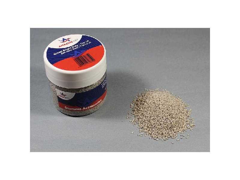 Żwir Jasny Szary / Gravel Bright Gray Drobny 200g - zdjęcie 1 Żwir Jasny Szary / Gravel Bright Gray Drobny 200g - zdjęcie 1