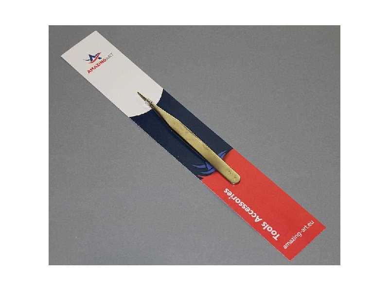 Precyzyjna pęseta 12cm - zdjęcie 1 Precyzyjna pęseta 12cm - zdjęcie 1