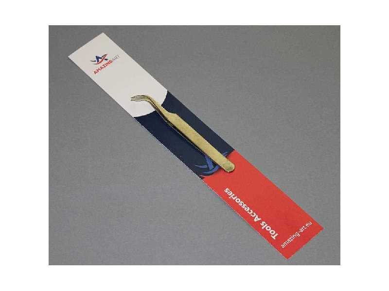 Precyzyjna pęseta 10,5cm - zdjęcie 1 Precyzyjna pęseta 10,5cm - zdjęcie 1