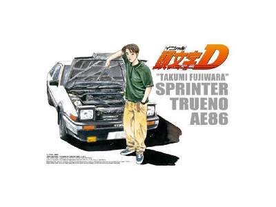 Takumi Fujiwara 86 Trueno Comics Vol.1 Ver - zdjęcie 1