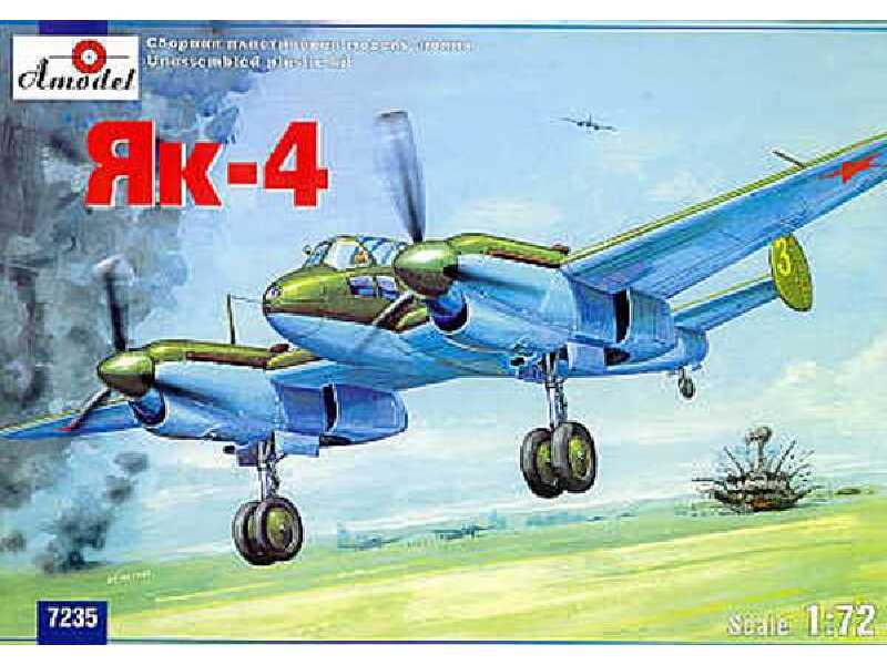 Jakowlew Jak-4 - bombowiec krótkiego zasięgu - zdjęcie 1 Jakowlew Jak-4 - bombowiec krótkiego zasięgu - zdjęcie 1