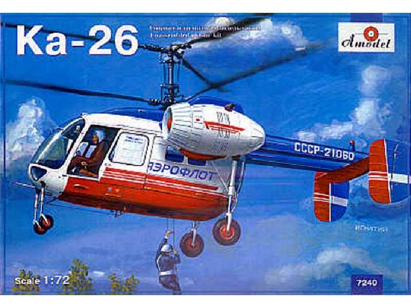 Śmigłowiec Kamow KA-26 - zdjęcie 1 Śmigłowiec Kamow KA-26 - zdjęcie 1