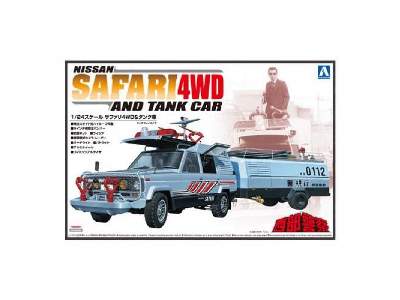 Concrete Western Safari 4wd And Tank Car - zdjęcie 1