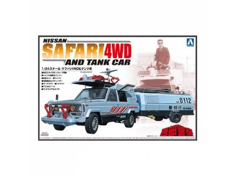 Concrete Western Safari 4wd And Tank Car - zdjęcie 1 Concrete Western Safari 4wd And Tank Car - zdjęcie 1