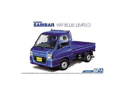 Subaru Tt2 Sambar Truck Wr Blue Limited '11 - zdjęcie 1