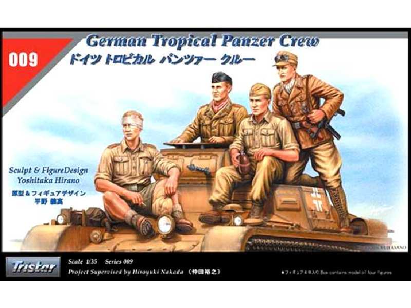 Figurki Niemieccy czołgiści - Afryka - zdjęcie 1 Figurki Niemieccy czołgiści - Afryka - zdjęcie 1