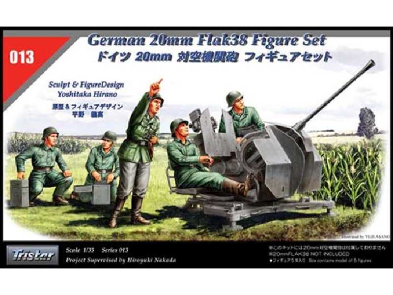 Figurki Obsługa działa 20mm Flak 38 - zdjęcie 1