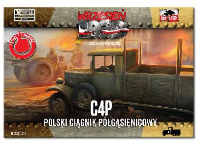 Polski ciągnik półgąsienicowy C4P - zdjęcie 1