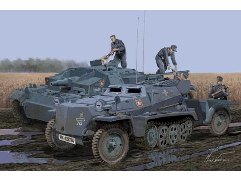 Sd.Kfz.252 Gepanzerte Munitionskraftwagen mit Sd.Ah.32/1 Trailer - zdjęcie 1 Sd.Kfz.252 Gepanzerte Munitionskraftwagen mit Sd.Ah.32/1 Trailer - zdjęcie 1
