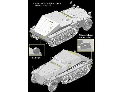 Sd.Kfz.252 Gepanzerte Munitionskraftwagen mit Sd.Ah.32/1 Trailer - zdjęcie 9