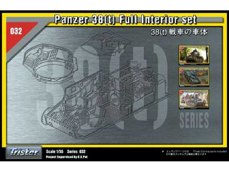 Wnętrze do Panzer 38(t) - zdjęcie 1 Wnętrze do Panzer 38(t) - zdjęcie 1