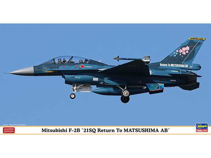 Mitsubishi F-2b 21sq Return To Matsushima Ab - zdjęcie 1