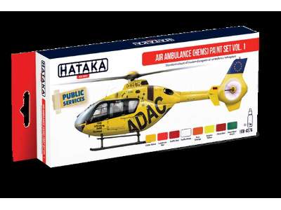 Hataka HTK-AS76 Air Ambulance (HEMS) paint set v.1 - zdjęcie 1