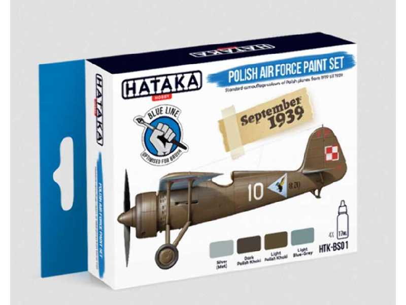 Hataka HTK-BS01 Polish Air Force paint set - zdjęcie 1 Hataka HTK-BS01 Polish Air Force paint set - zdjęcie 1