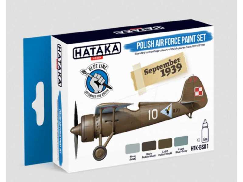 Hataka HTK-BS01 Polish Air Force paint set - zdjęcie 1