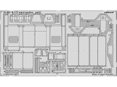 B-17F waist section 1/32 - Hk Models - zdjęcie 2