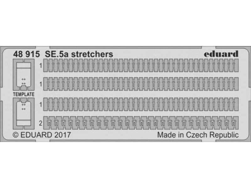 SE.5a stretchers 1/48 - Eduard - zdjęcie 1 SE.5a stretchers 1/48 - Eduard - zdjęcie 1