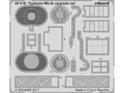 Typhoon Mk. Ib upgrade set 1/48 - Eduard - zdjęcie 1