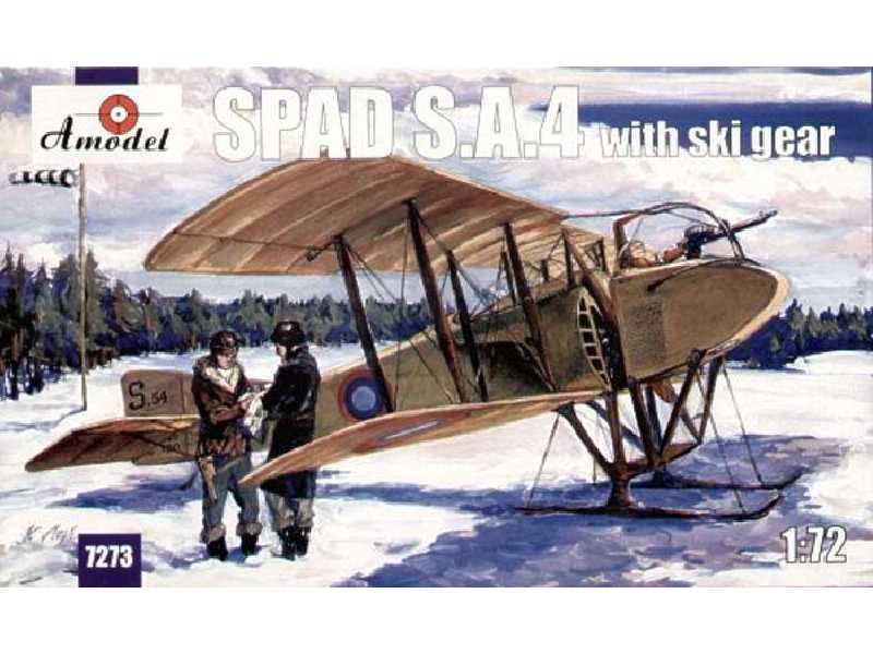 Spad S.A. 4 na płozach - zdjęcie 1 Spad S.A. 4 na płozach - zdjęcie 1