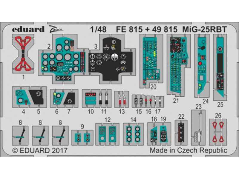 MiG-25RBT interior 1/48 - Icm - zdjęcie 1 MiG-25RBT interior 1/48 - Icm - zdjęcie 1
