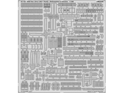 USS Iwo Jima LHD-7 pt.2 helicopters & vehicles 1/350 - Trumpeter - zdjęcie 1