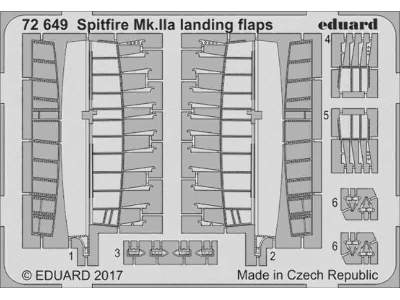 Spitfire Mk. IIa landing flaps 1/72 - Revell - zdjęcie 1