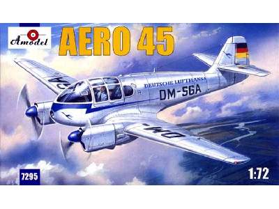 Aero 45 czeski samolot cywilny - zdjęcie 1