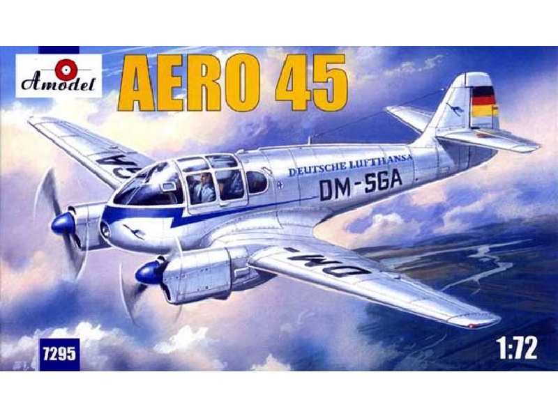 Aero 45 czeski samolot cywilny - zdjęcie 1