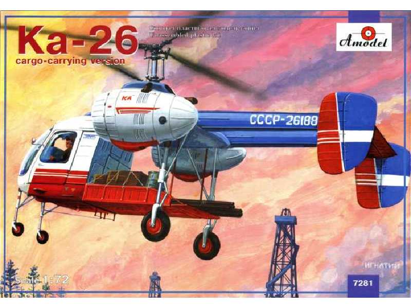 Śmigłowiec Kamow Ka-26 wersja transportowa - zdjęcie 1 Śmigłowiec Kamow Ka-26 wersja transportowa - zdjęcie 1