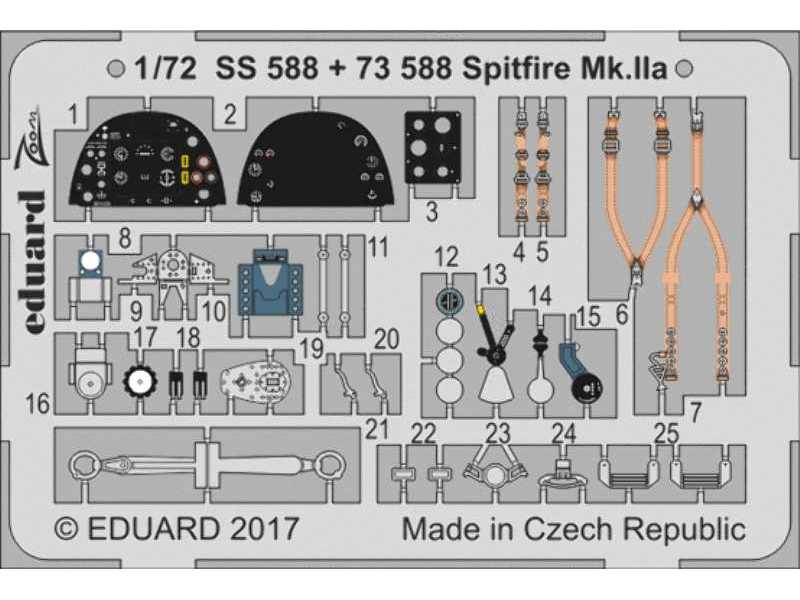 Spitfire Mk. IIa 1/72 - Revell - zdjęcie 1