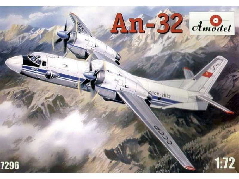 Antonow An-32 samolot transportowy - zdjęcie 1 Antonow An-32 samolot transportowy - zdjęcie 1
